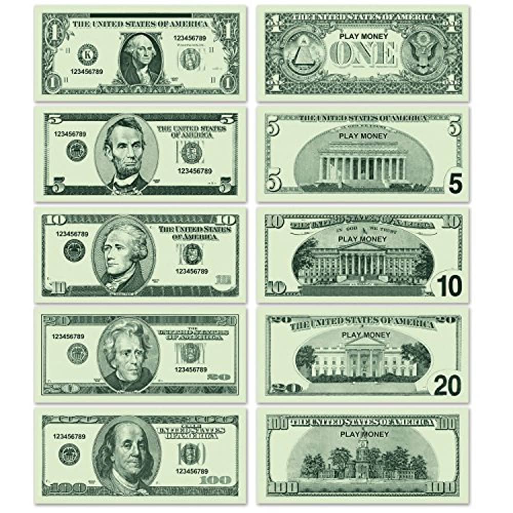 Beistle Large Paper Play Money 200 Piece Casino Party Supplies Western Favors Educational Games, 9 Beistle Large Paper Play Money 200 Piece Casino Party Supplies Western Favors Educational Games, 9