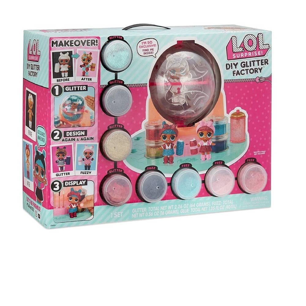 LOL Surprise DIY Glitter Factory With Doll Toy