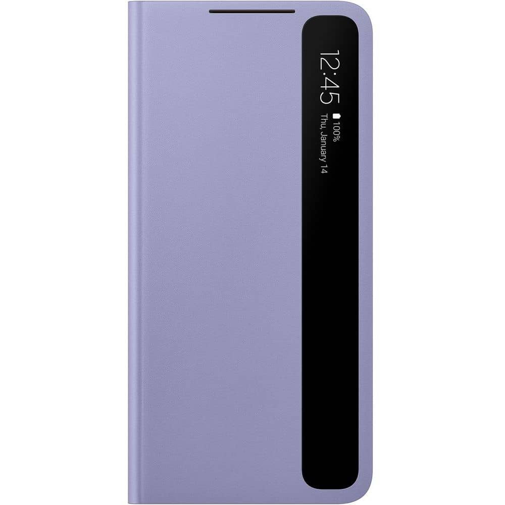 Samsung Clear View Cover Violet Samsung S21 Samsung Clear View Cover Violet Samsung S21
