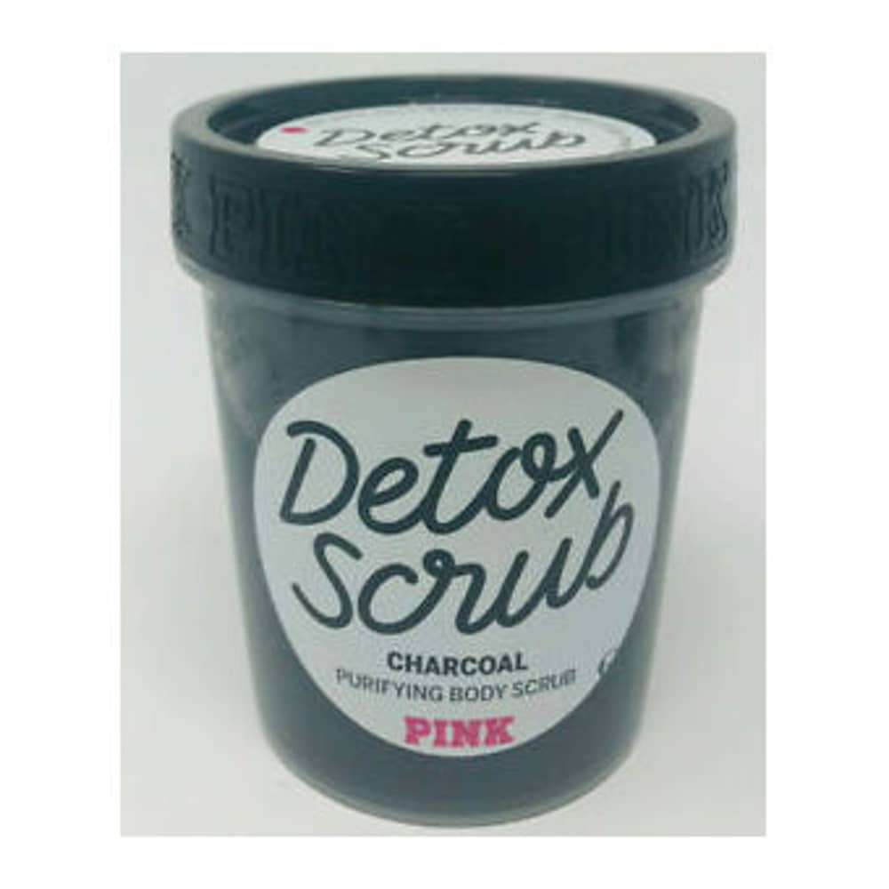 Victoria's Secret Pink Detox Scrub Charcoal Purifying Scrub 283g Victoria's Secret Pink Detox Scrub Charcoal Purifying Scrub 283g