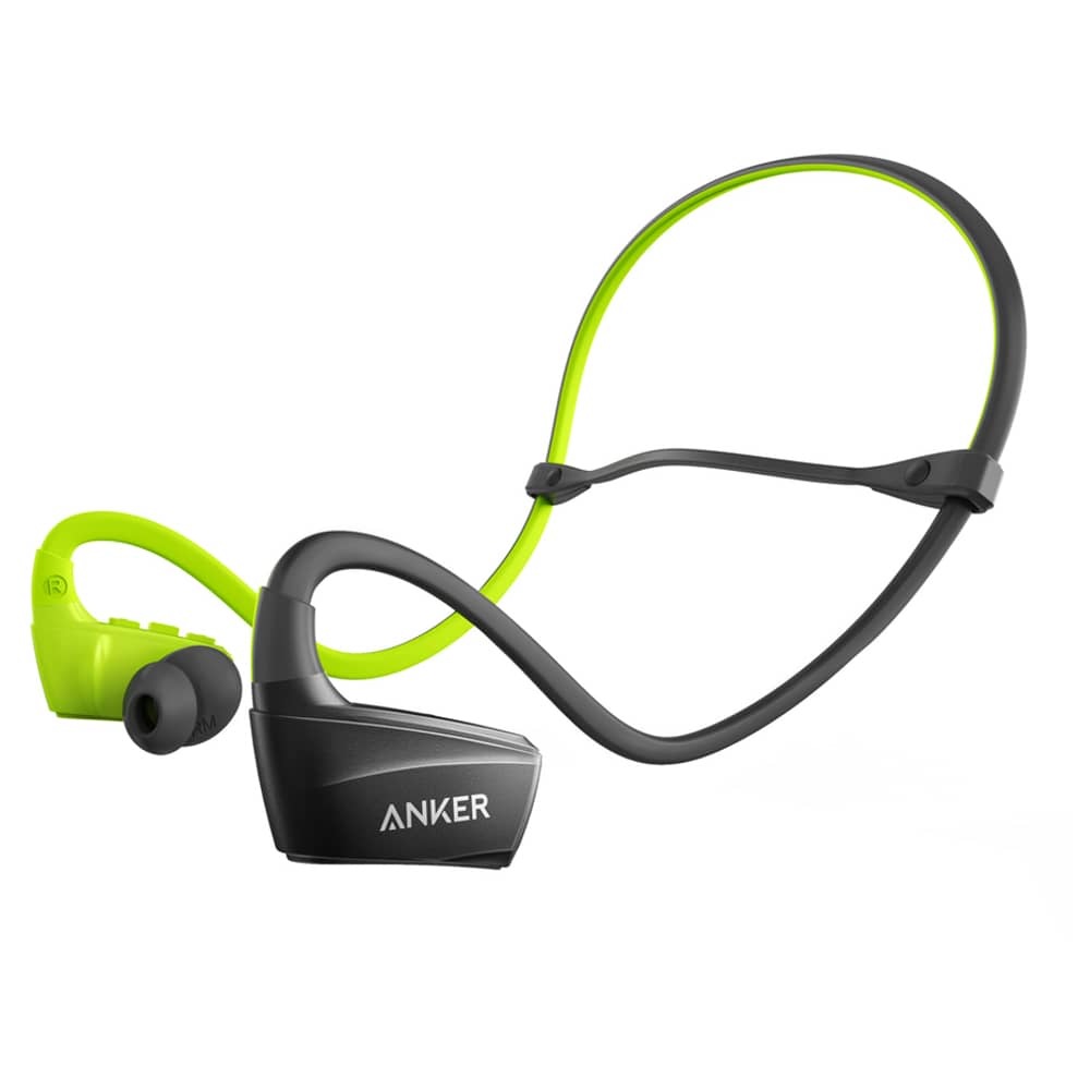 Anker SoundBuds Sport NB10 Bluetooth Headphone Black/Green A3260HM2 Anker SoundBuds Sport NB10 Bluetooth Headphone Black/Green A3260HM2