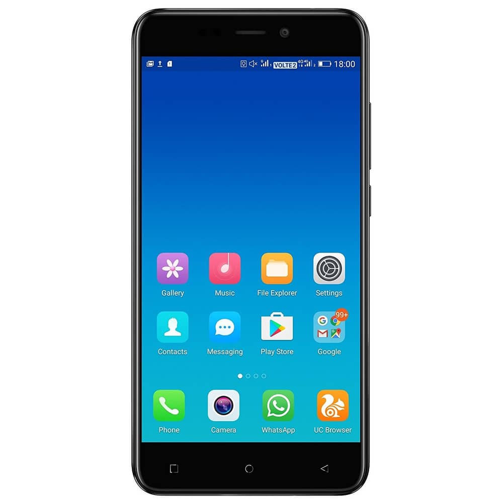 Gionee X1S 4G Dual Sim Smartphone 32GB Black Gionee X1S 4G Dual Sim Smartphone 32GB Black