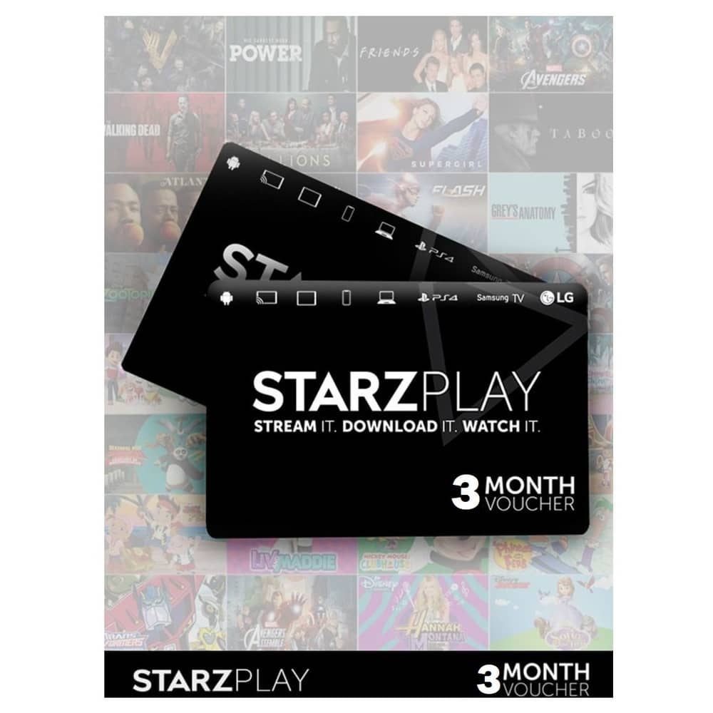 Starzplay 3 Months Subscription Starzplay 3 Months Subscription