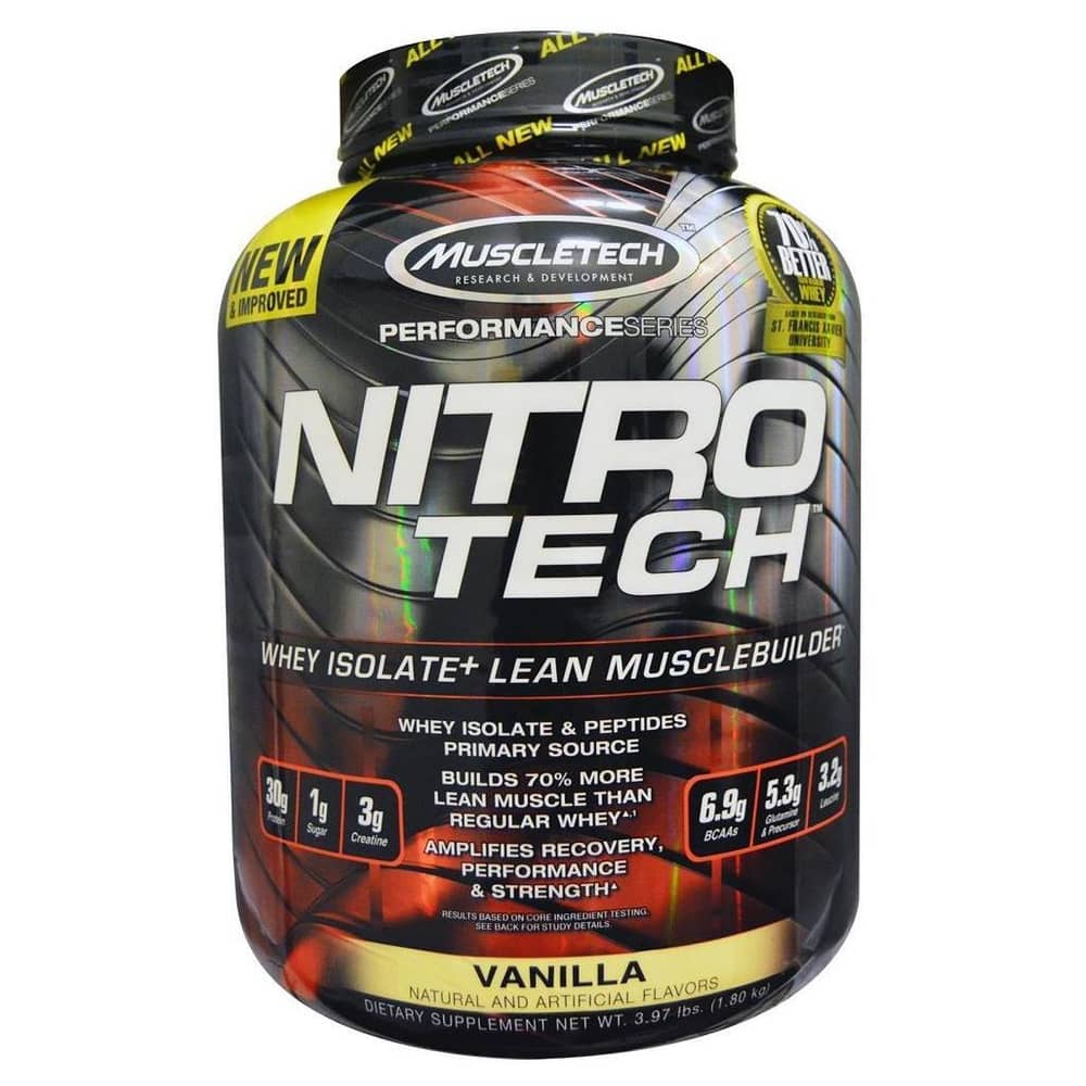 MuscleTech Nitro Tech Vanilla 5LB