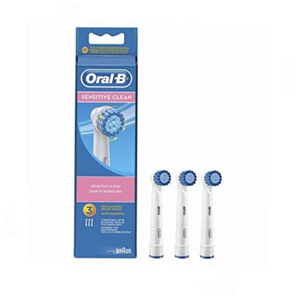 Oral-B Sensitive Clean & Sensi Ultra Thin Toothbrush Replacement Brush Heads Refill, 3 Count Oral-B Sensitive Clean & Sensi Ultra Thin Toothbrush Replacement Brush Heads Refill, 3 Count