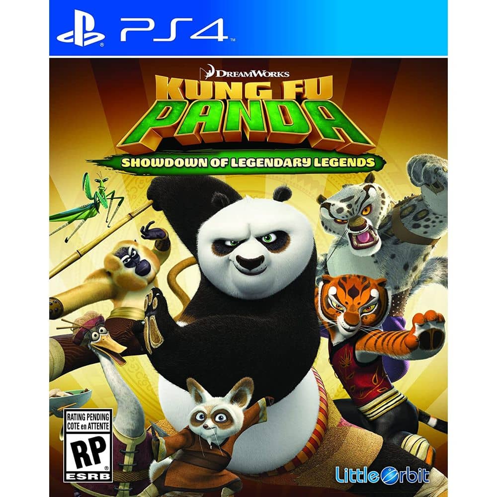 PS4 Kung FU Panda Showdown of Legendary Legends Game PS4 Kung FU Panda Showdown of Legendary Legends Game