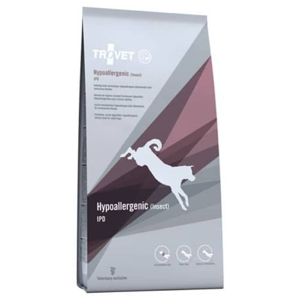 Trovet Hypoallergenic Insect Dog Dry Food 10Kgs