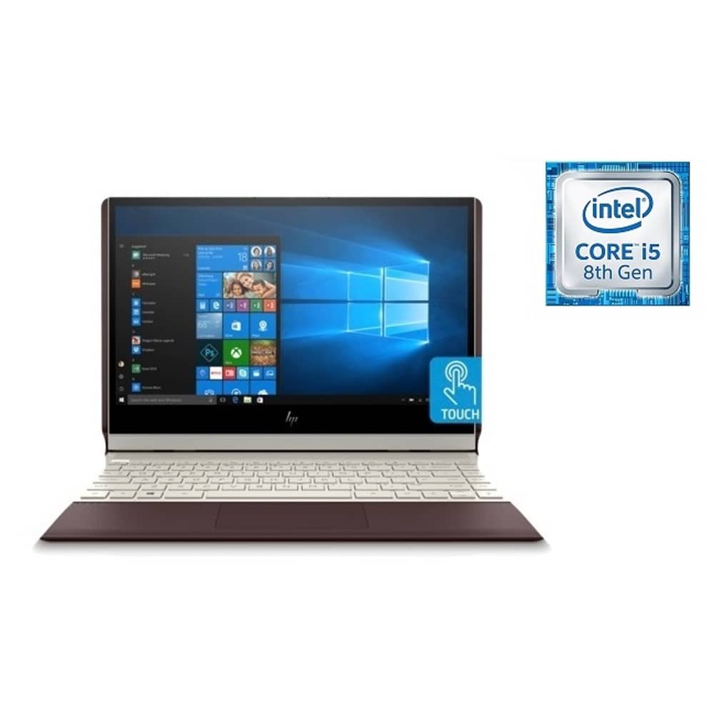 HP Spectre Folio 13-AK0004NE Laptop - Core i5 1.3GHz 8GB 256GB Shared Win10 13inch FHD Ortalon Burgandy