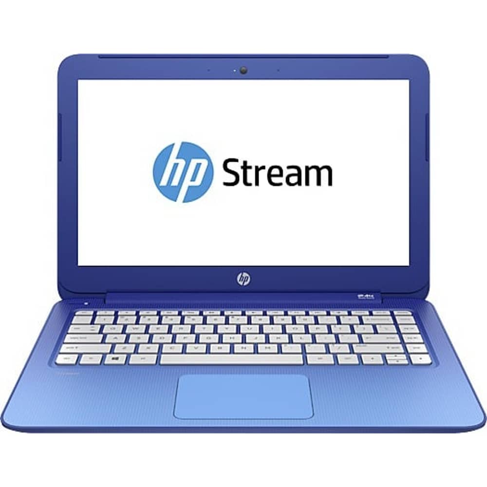 HP Stream 13-C100NE Laptop - Celeron 1.6GHz 2GB 32GB Shared Win10 13.3inch HD Blue