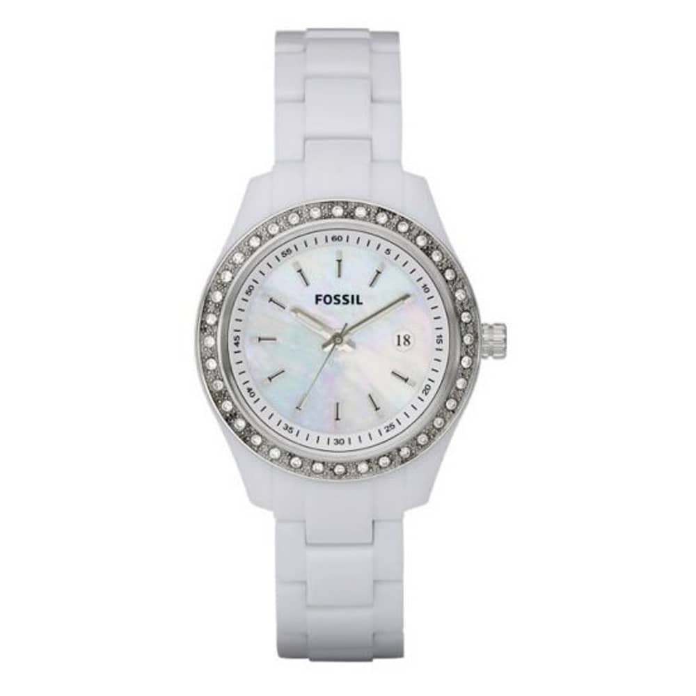 Fossil ES2437 Stella Mini Three Hand Resin band Watch for Women Fossil ES2437 Stella Mini Three Hand Resin band Watch for Women