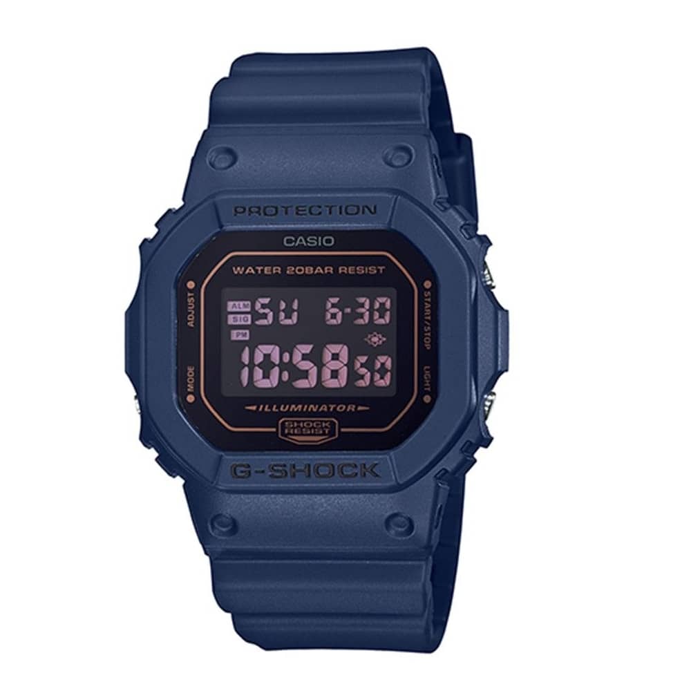 Casio G-Shock Blue Resin Men Watch DW-5600BBM-2