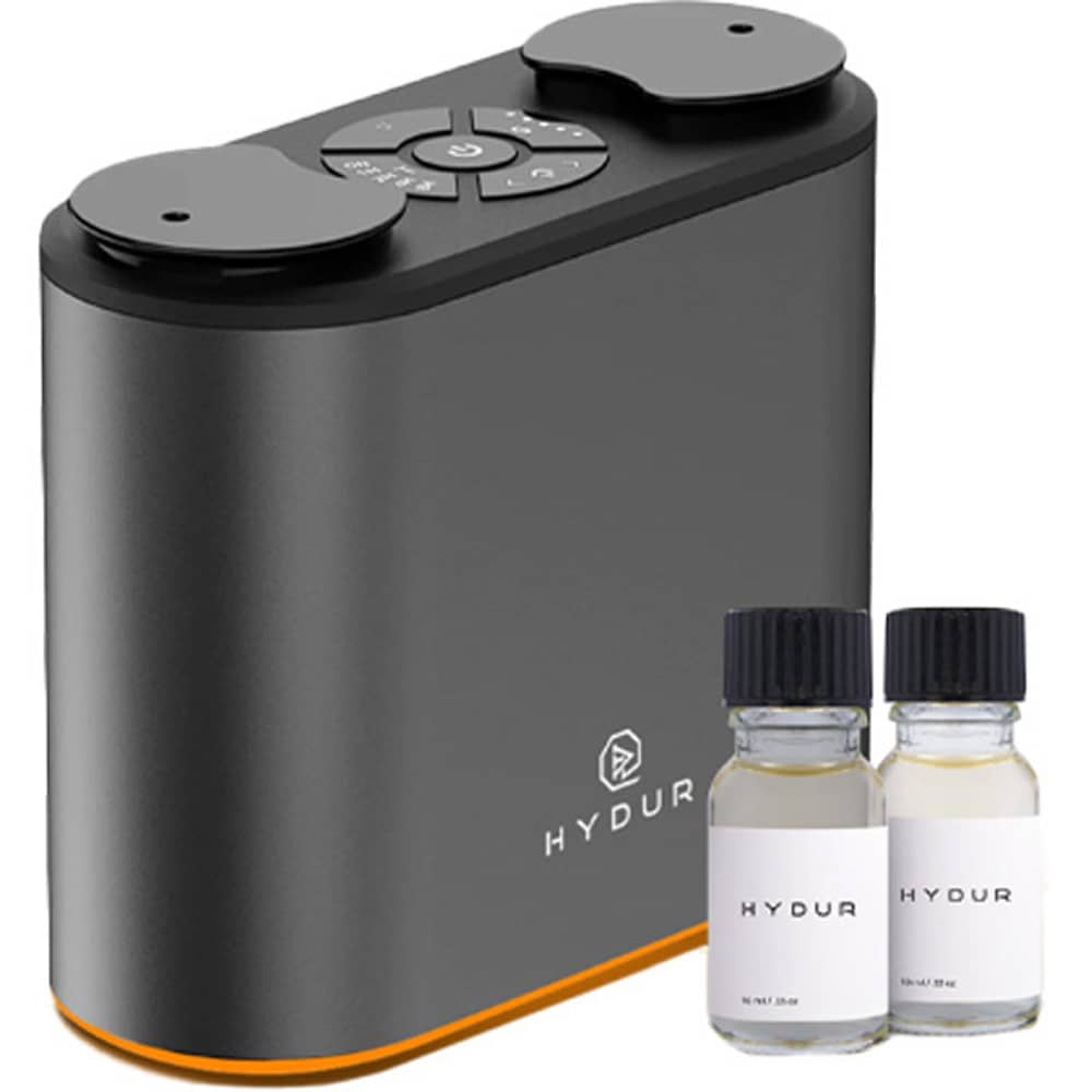 Hydur Duo Diffuser DN01-BLK-MC + 2 x 10 ml Mixed Collection Scent Oil