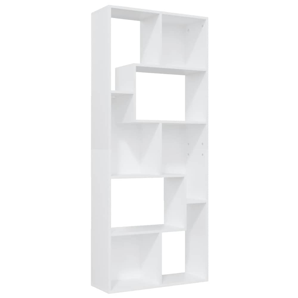 vidaXL Book Cabinet White 67x24x161 cm Engineered Wood vidaXL Book Cabinet White 67x24x161 cm Engineered Wood