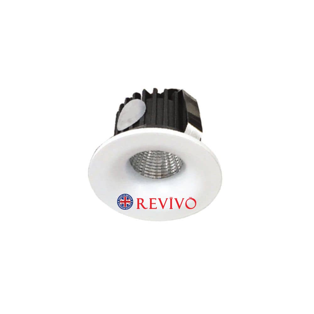 Revivo LED MINI Fix Spot Light 3W White Round Revivo LED MINI Fix Spot Light 3W White Round