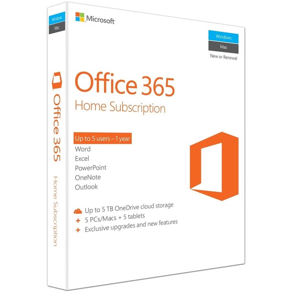 Microsoft 6GQ00732 Office 365 Home Premium 5 User Software 1 Year Microsoft 6GQ00732 Office 365 Home Premium 5 User Software 1 Year