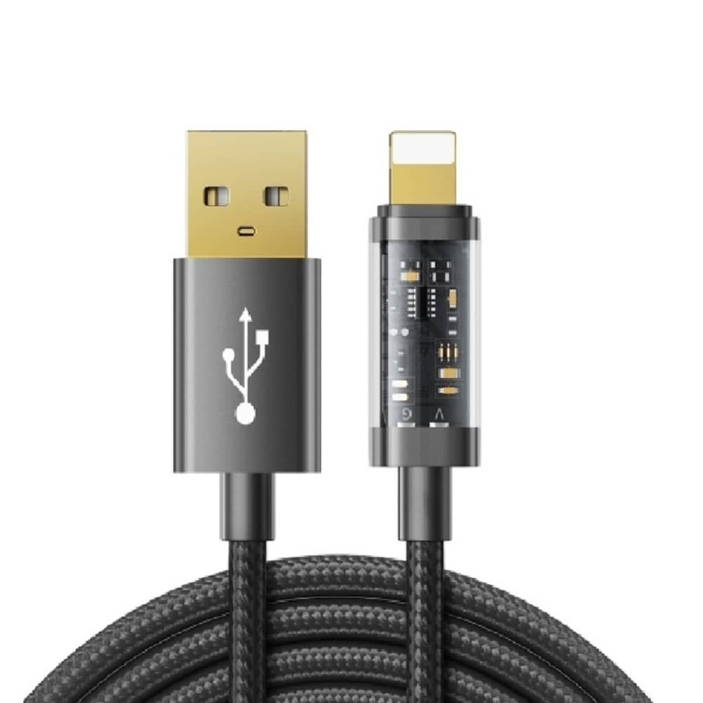 Joyroom 2.4a Fast Charging Data Cable Usb To Lightning Iphone 2m Joyroom 2.4a Fast Charging Data Cable Usb To Lightning Iphone 2m
