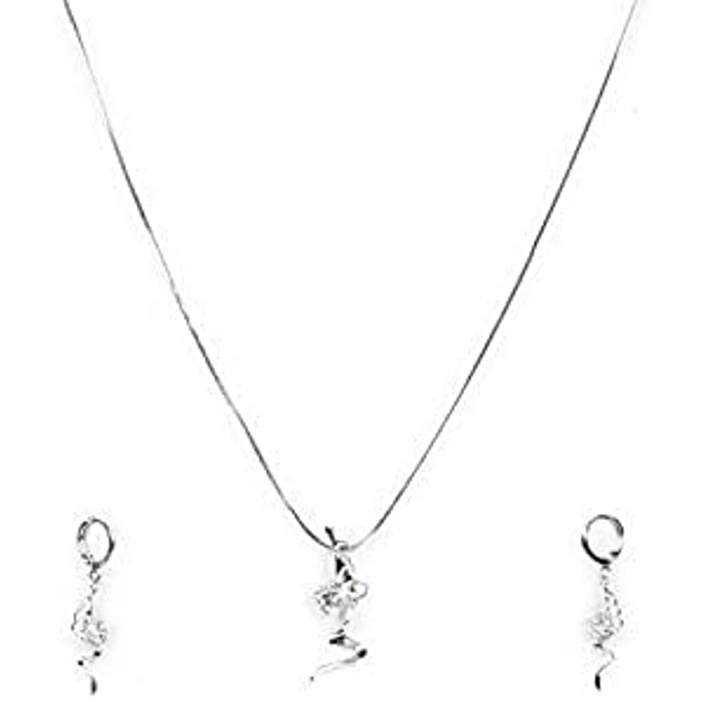 Swiss Design Jewelry Set for Women Silver SDJS-04