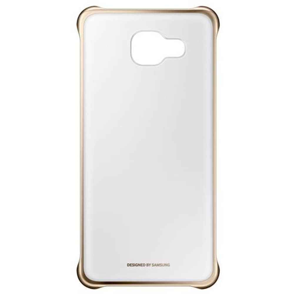 Samsung EFQA510CFEGWW Clear Back Cover Gold For Galaxy A5 2016