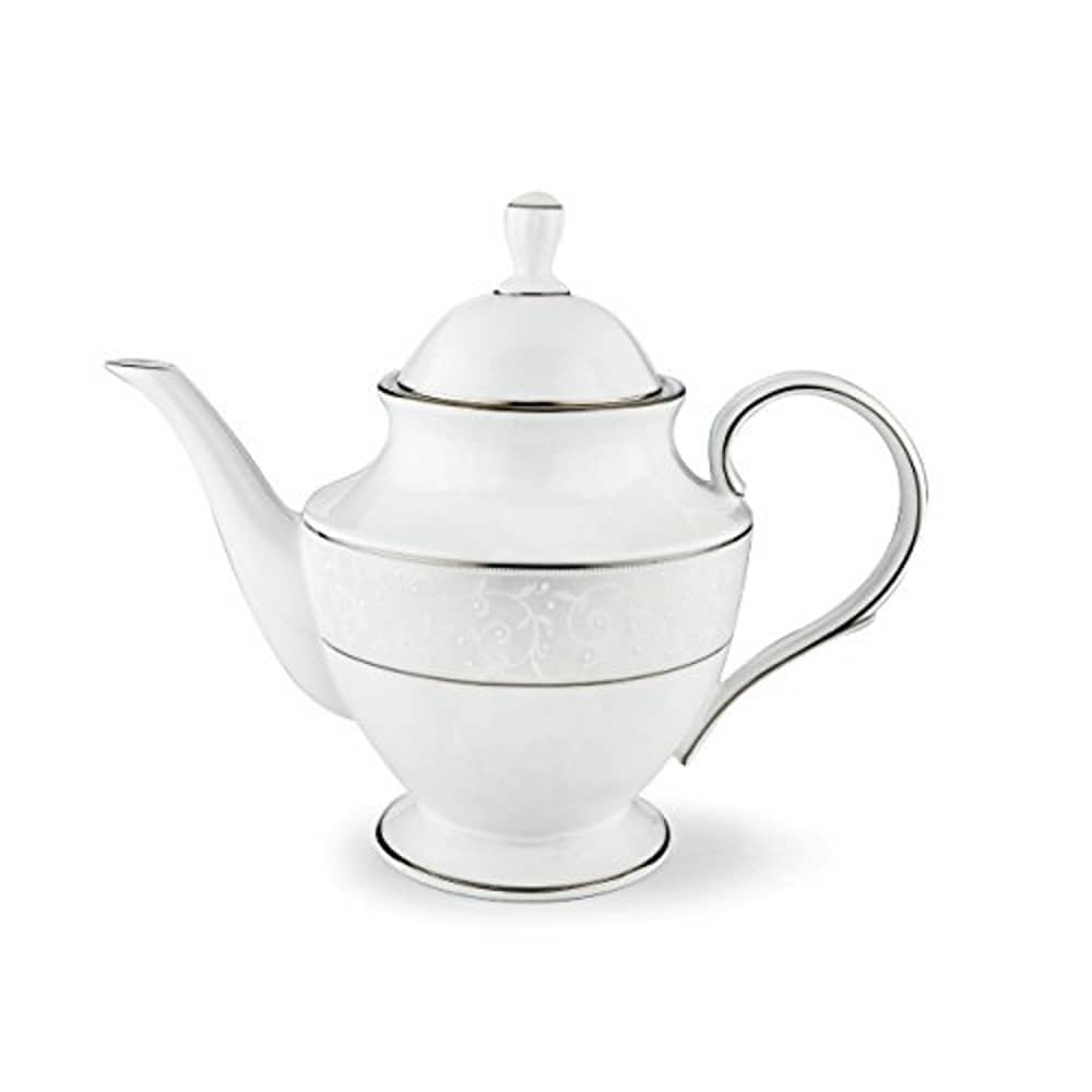 Lenox Opal Innocence Teapot, White