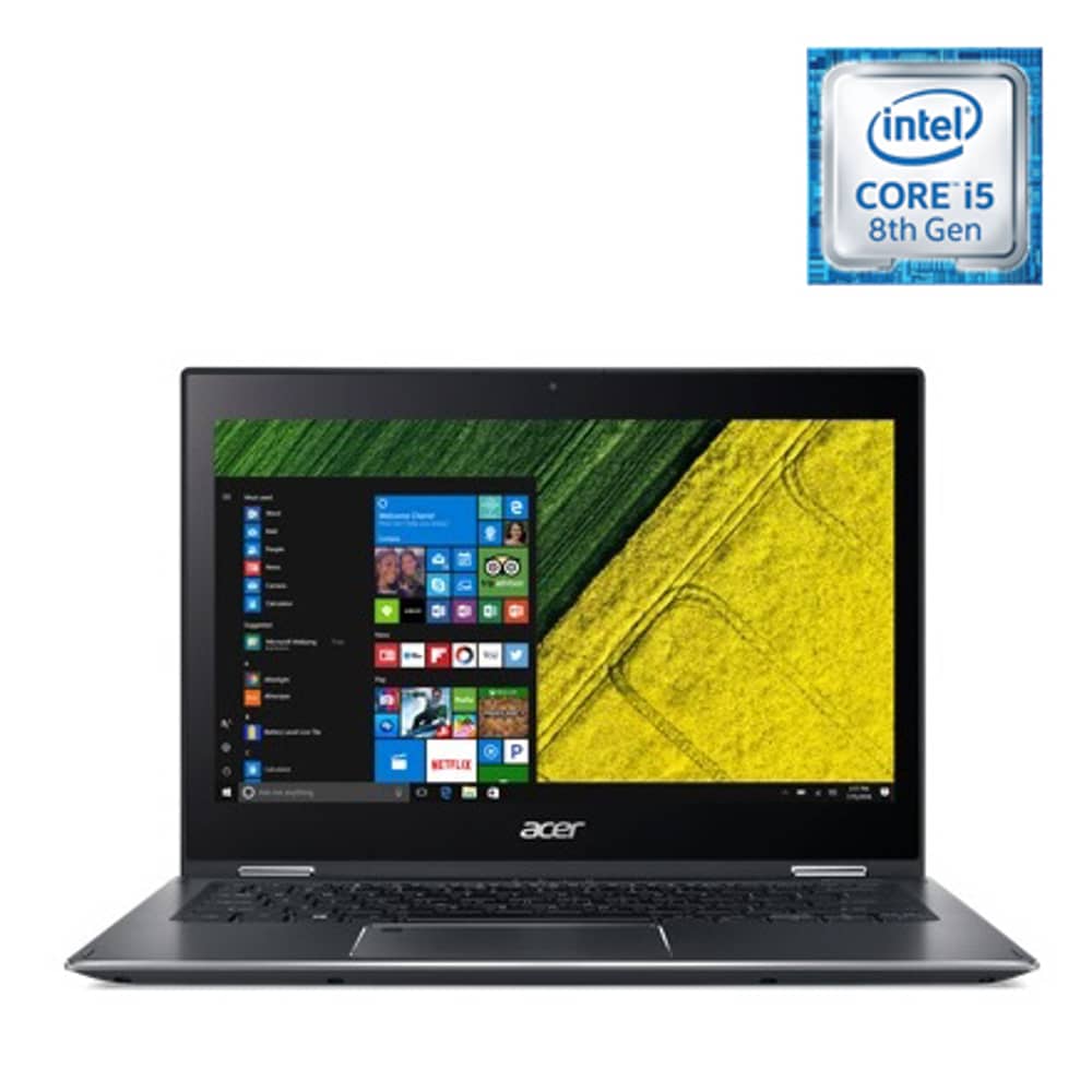 Acer Spin 5 SP513-52N-50CJ Laptop - Core i5 1.6GHz 8GB 256GB Shared Win10 13.3inch FHD Iron Acer Spin 5 SP513-52N-50CJ Laptop - Core i5 1.6GHz 8GB 256GB Shared Win10 13.3inch FHD Iron