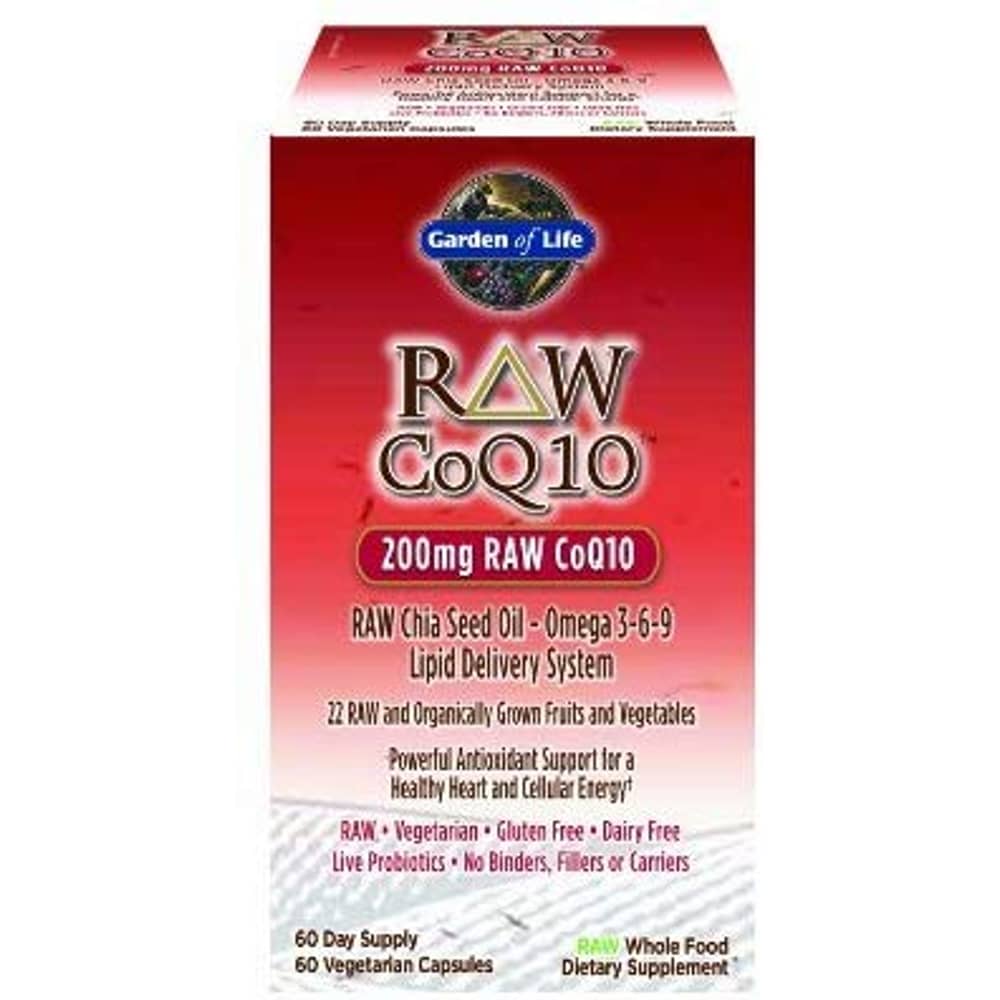 Garden Of Life Raw CoQ10 60 Vegan Capsules