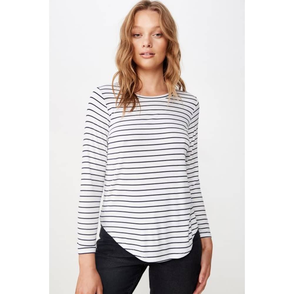 Cotton On Kathleen Long Sleeve Top Multicolor Medium