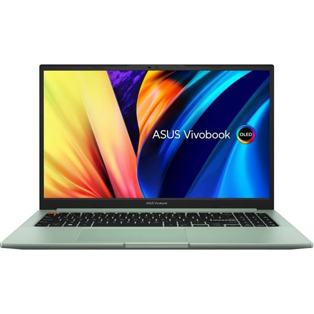 ASUS VivoBook 15 OLED (2021) Laptop - AMD Ryzen 7-5800H / 15.6inch OLED / 16GB RAM / 512GB SSD / Shared AMD Radeon Graphics / Windows 11 Home / English & Arabic Keyboard / Green / Middle East Version - [D3502QA-OLED007W]
