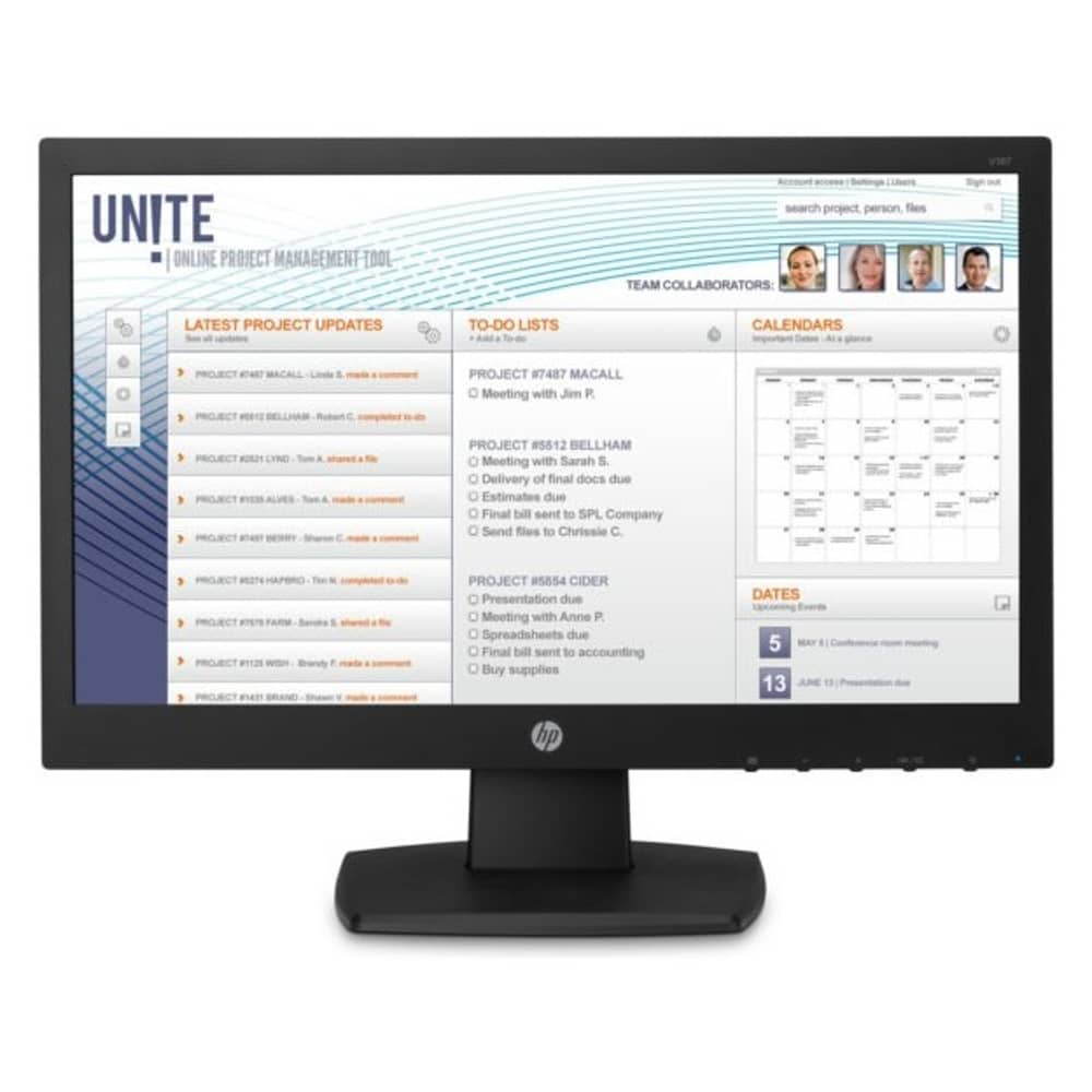 HP 18.5 Inch Monitor V197 LED backlit LCD HP 18.5 Inch Monitor V197 LED backlit LCD