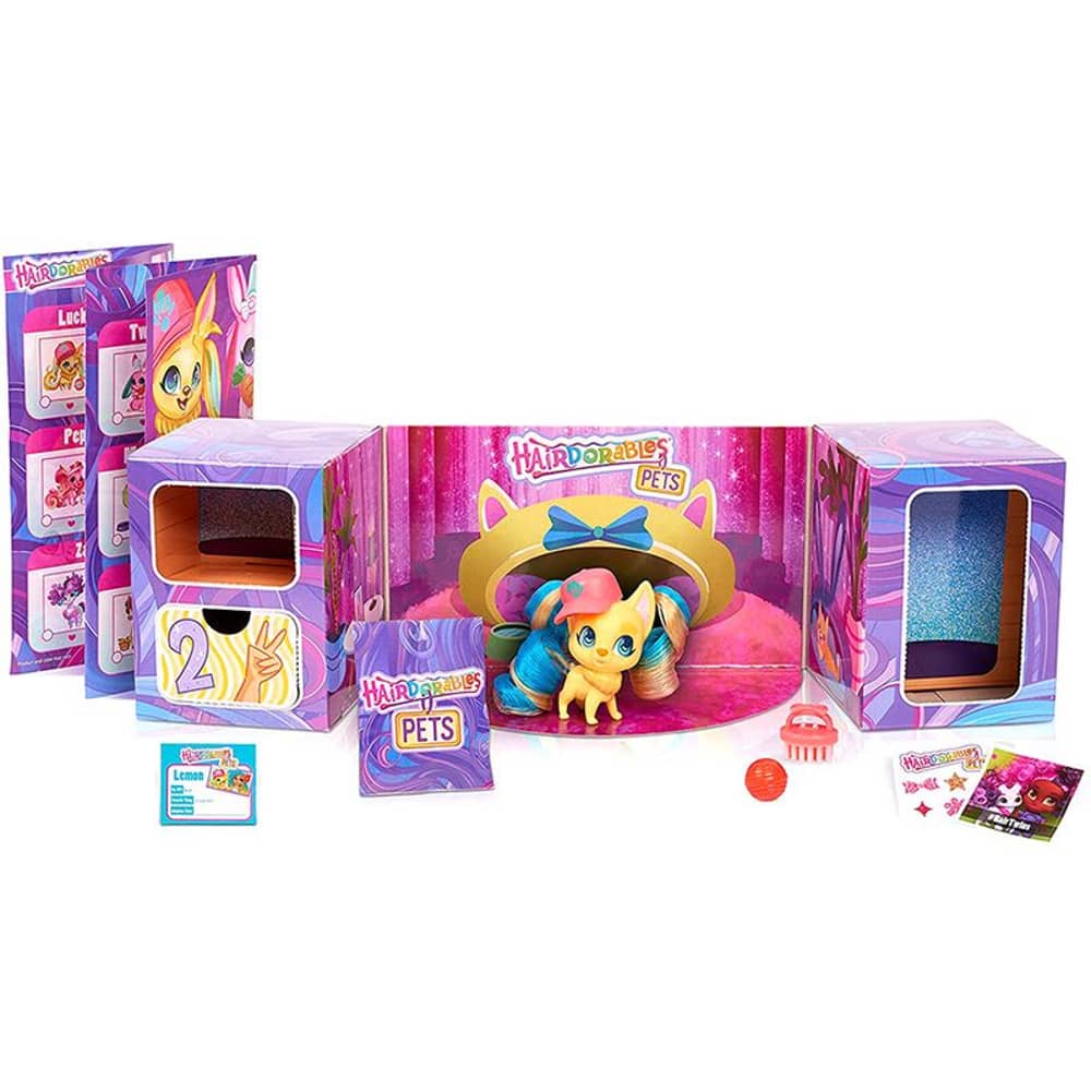Just Play 23635 Hairdorables Series 1 Pets Mystery Pack Toy