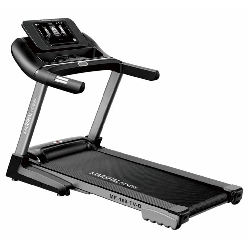 Marshal Fitness Home Use Best Tv Treadmill 3.5 Dc-hp Motor - Max User 100kg | Mf-169-tv Marshal Fitness Home Use Best Tv Treadmill 3.5 Dc-hp Motor - Max User 100kg | Mf-169-tv