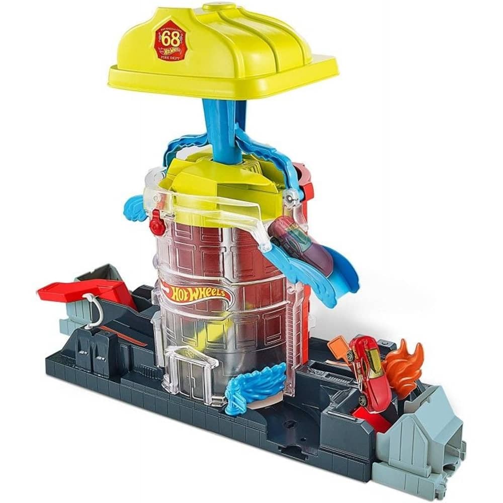 Hot Wheels City Fire House Rescue Playset FNB15 Hot Wheels City Fire House Rescue Playset FNB15