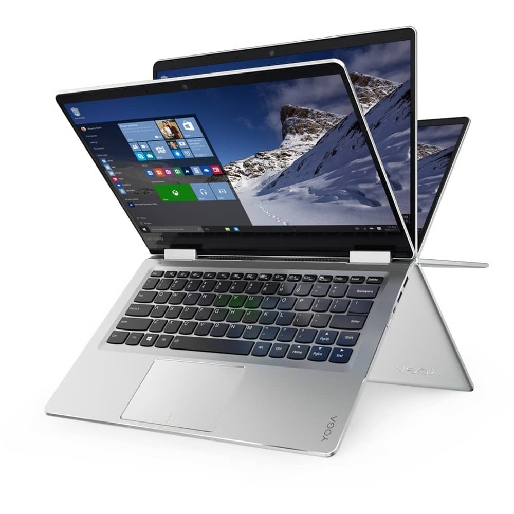 Lenovo Yoga 710-14IKB Laptop - Core i7 2.7GHz 8GB 256GB Shared Win10 14inch FHD Silver