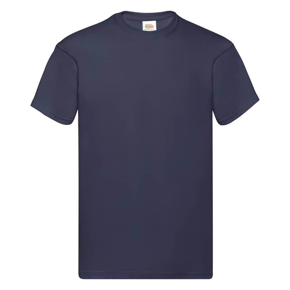 Fruit Of The Loom Original T-Shirt Deep Navy Medium Fruit Of The Loom Original T-Shirt Deep Navy Medium