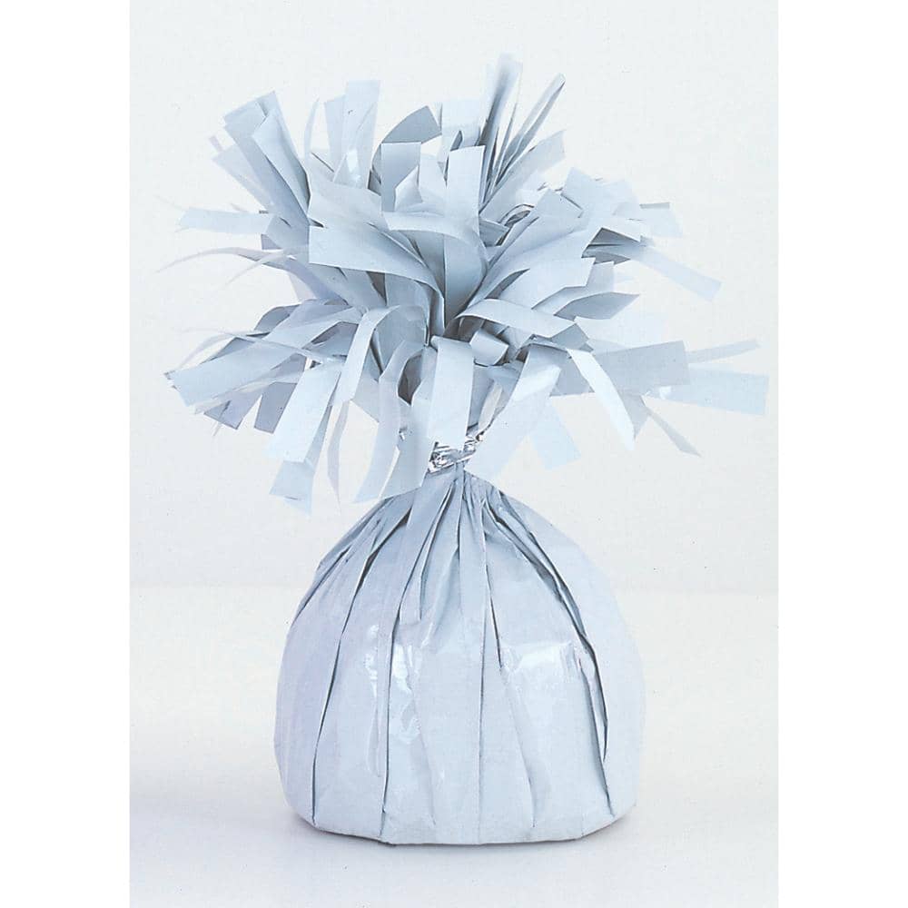 Unique- Foil Balloon Weight - White