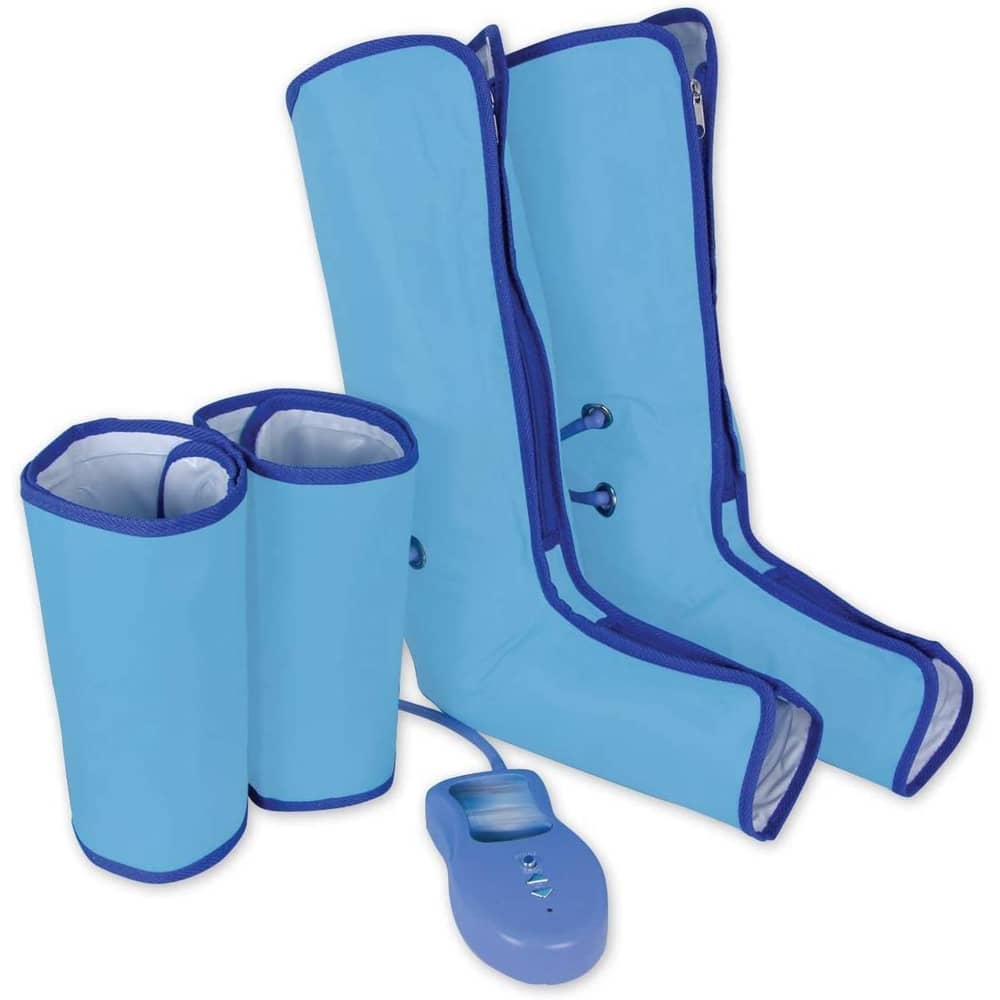 ULTIMAX Air Compression Leg Wraps, Leg Massager, Infrared Massage Leg Slimming Thigh Sauna Kit Machine for Calf, Thigh and Foot Massager, Stocking Stuffers Gift