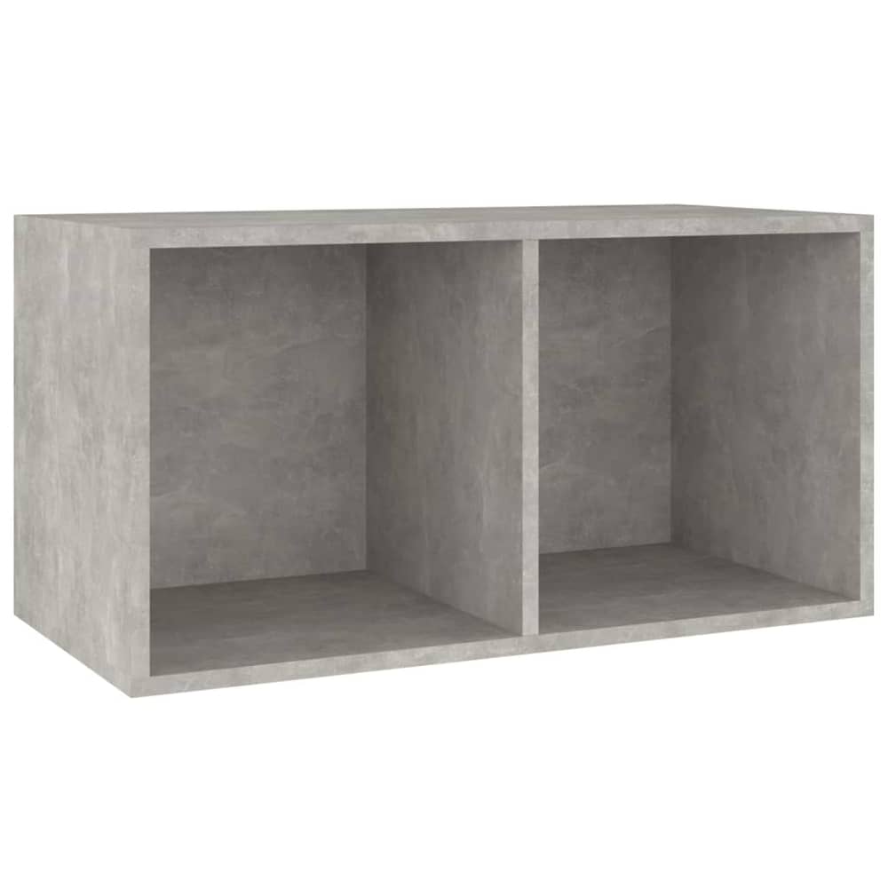 vidaXL Vinyl Storage Box Concrete Grey 71x34x36 cm Engineered Wood vidaXL Vinyl Storage Box Concrete Grey 71x34x36 cm Engineered Wood