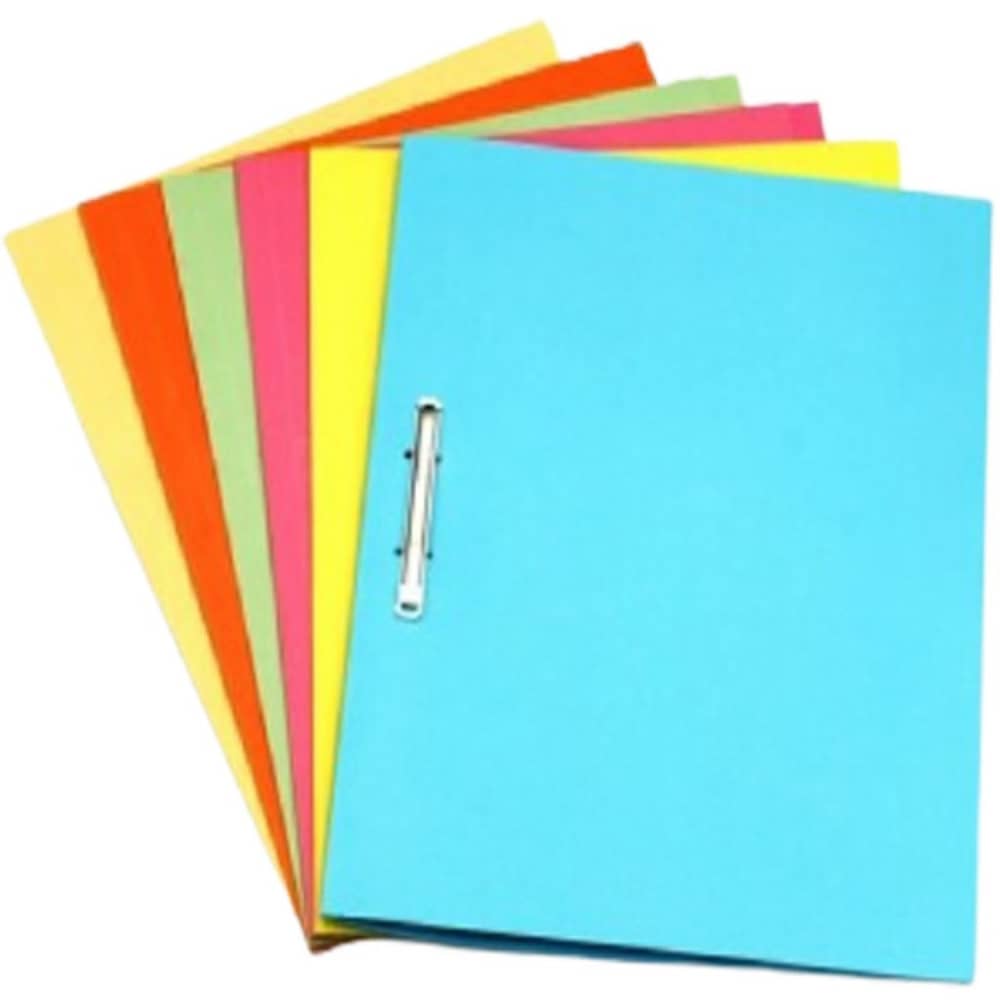 Premier Grip Square Cut Folder With Metal Fastner A4 Size