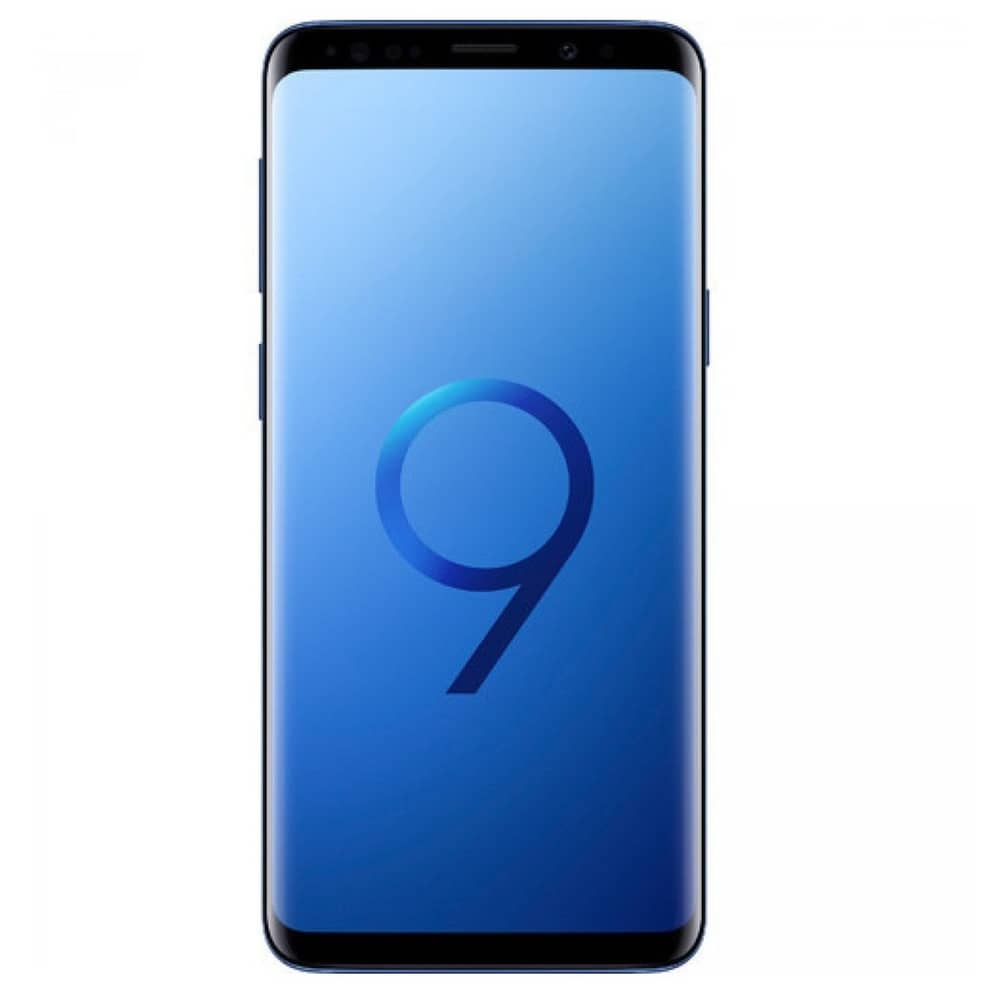 Samsung Galaxy S9 Plus 256GB Coral Blue 4G Dual Sim Smartphone - S9+