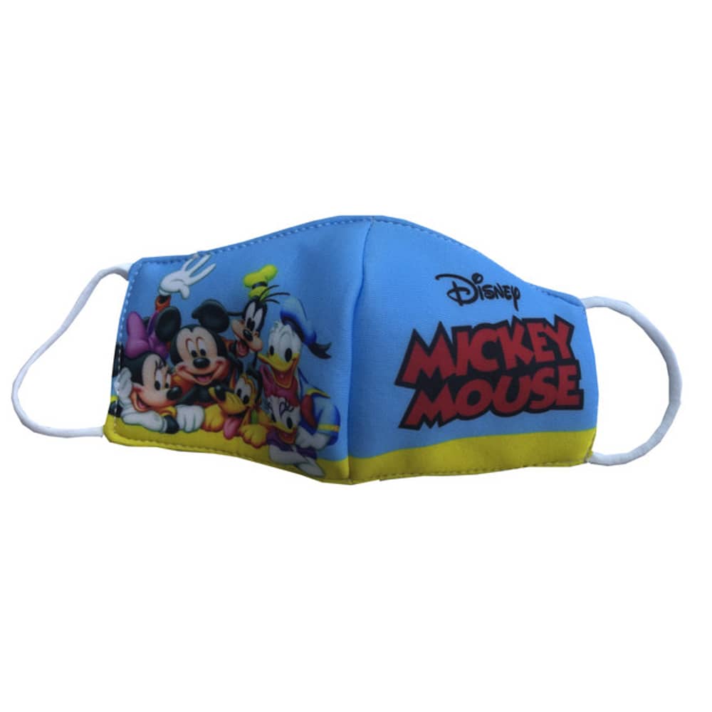 Micky Mouse Printed Mask For Kids -reusable Washable, Foldable Mask Micky Mouse Printed Mask For Kids -reusable Washable, Foldable Mask