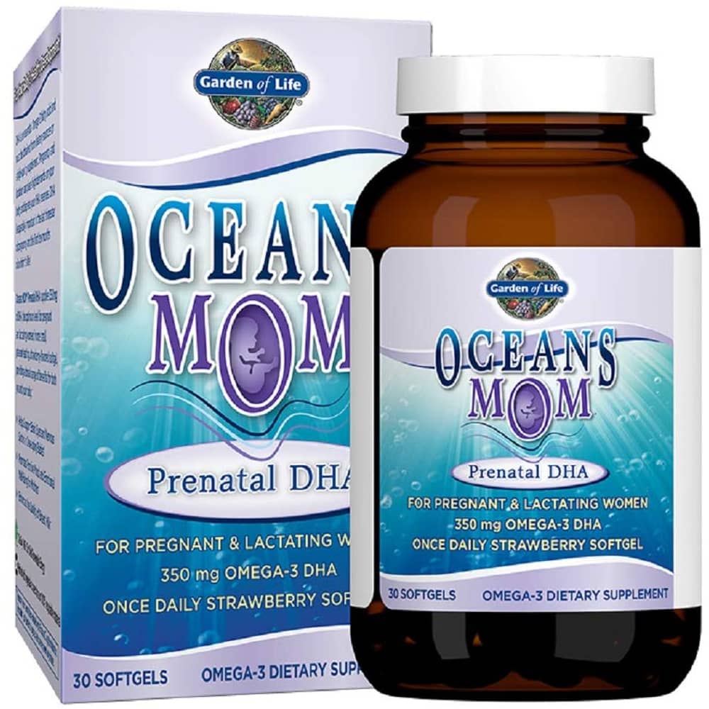 Garden Of Life Oceans Mom Prenatal Dha Omega-3 350mg 30 Softgels Garden Of Life Oceans Mom Prenatal Dha Omega-3 350mg 30 Softgels