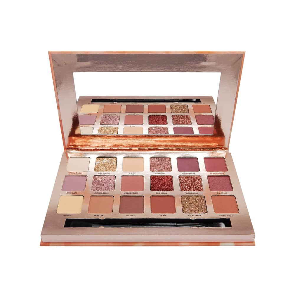 W7 Socialite Multi Textured Pressed Pigment Palette W7 Socialite Multi Textured Pressed Pigment Palette