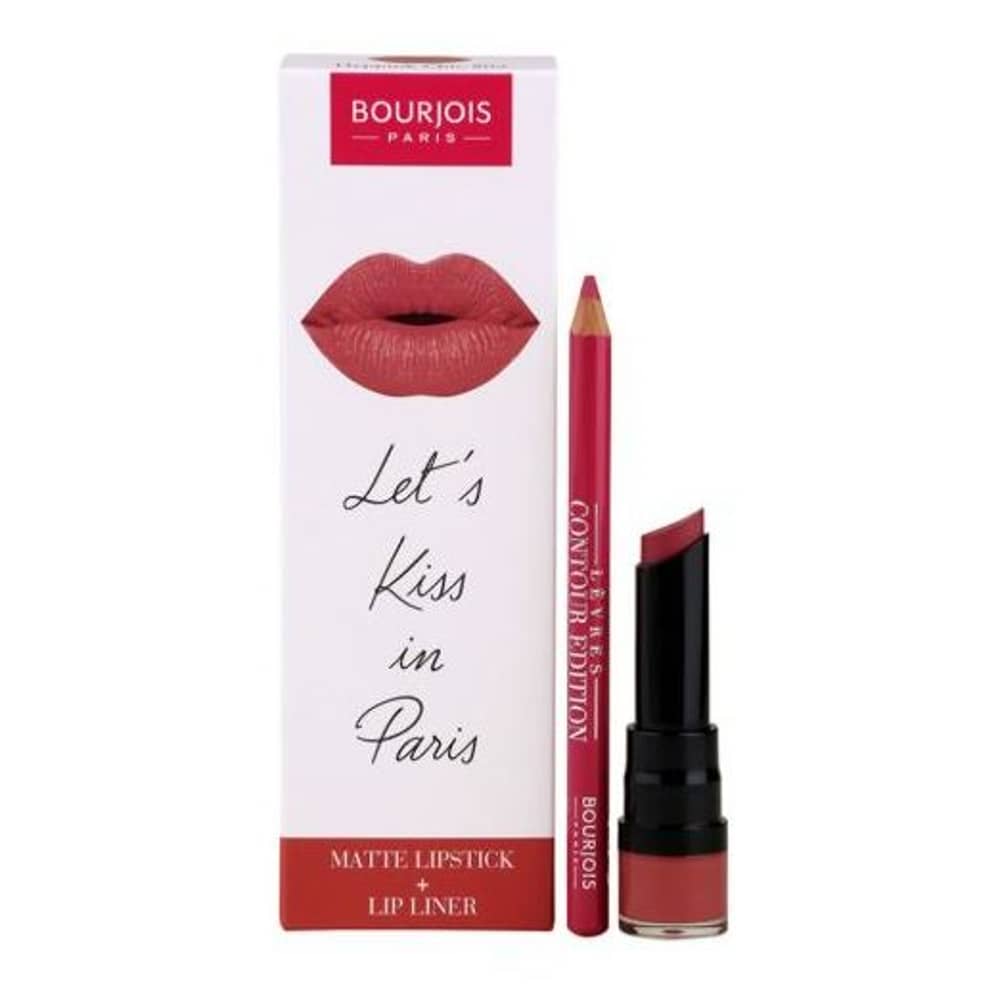 Bourjois Rouge Velvet Hyppink Chic Lip Kit