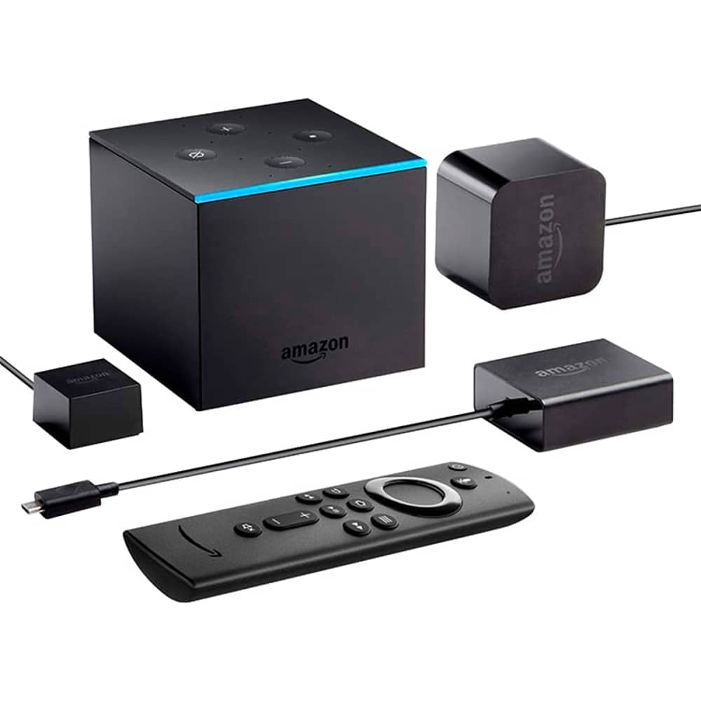 Amazon Fire Tv Cube 16gb 2nd Gen Streaming Media Player With Voice Remote - Black