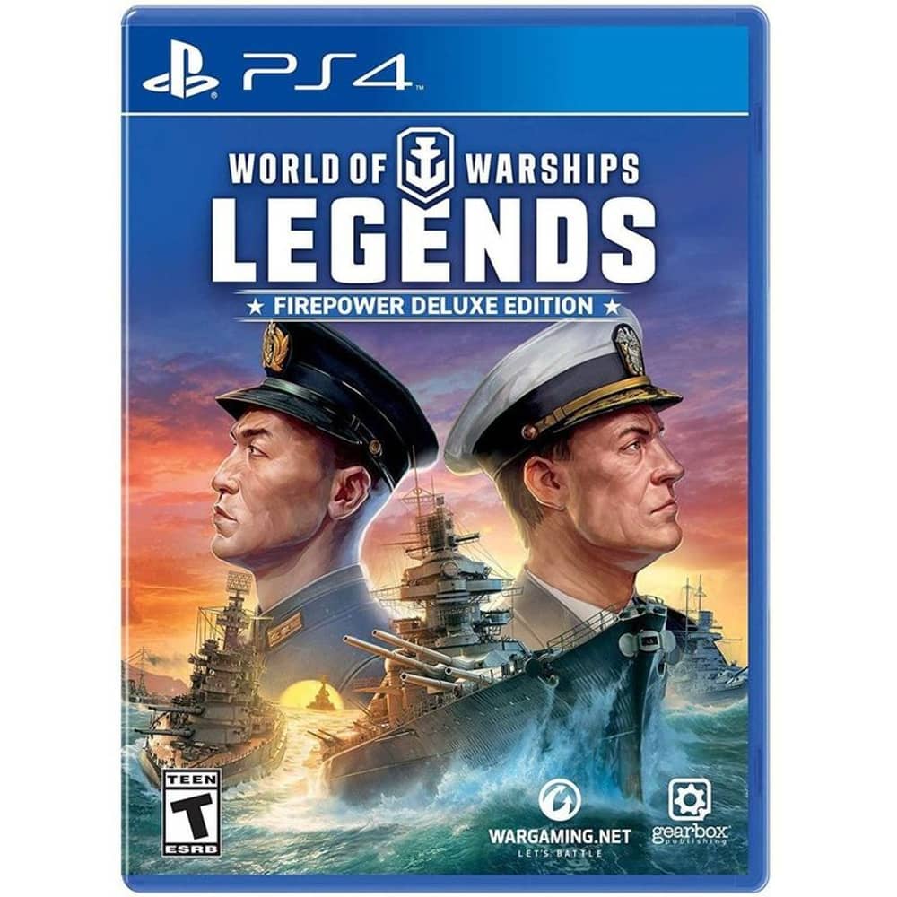 PS4 World of Warships Legends Firepower Deluxe Edition Game PS4 World of Warships Legends Firepower Deluxe Edition Game
