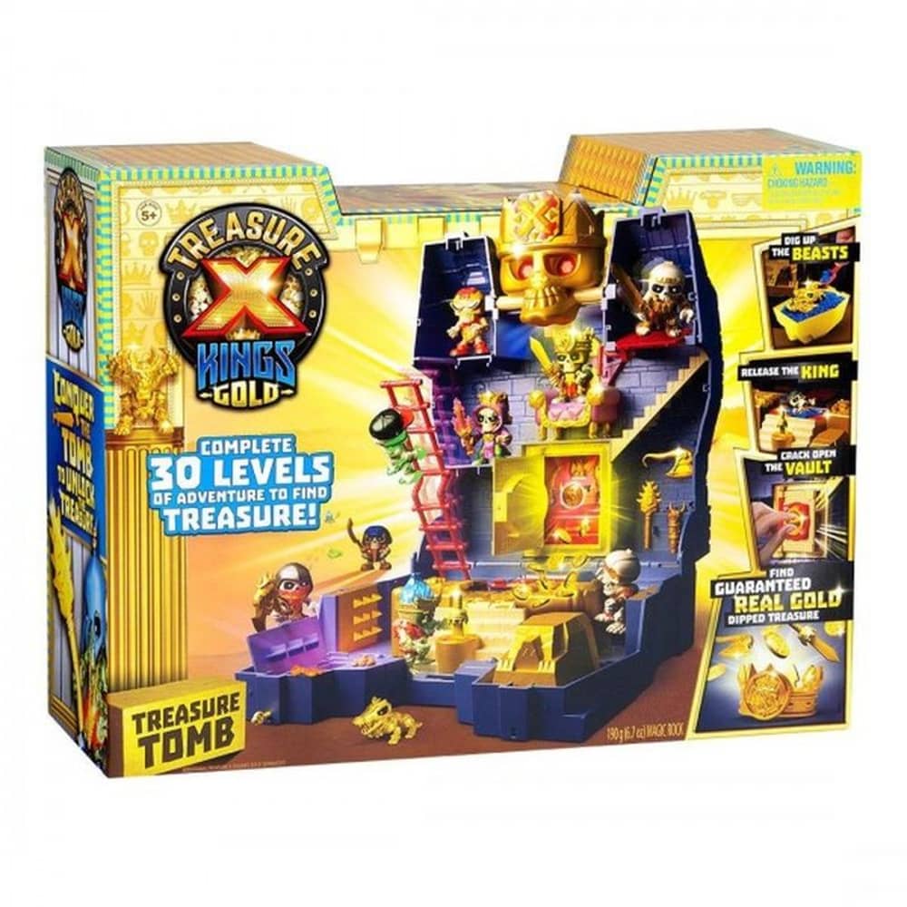 Treasure X 630996415177 Series 3 King's Gold Treasure Tomb Playset