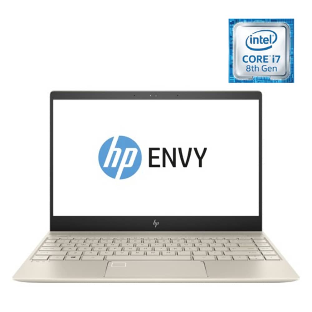 HP ENVY 13-AD101NE Laptop - Core i7 1.8GHz 8GB 512GB Shared Win10 13.3inch FHD Gold