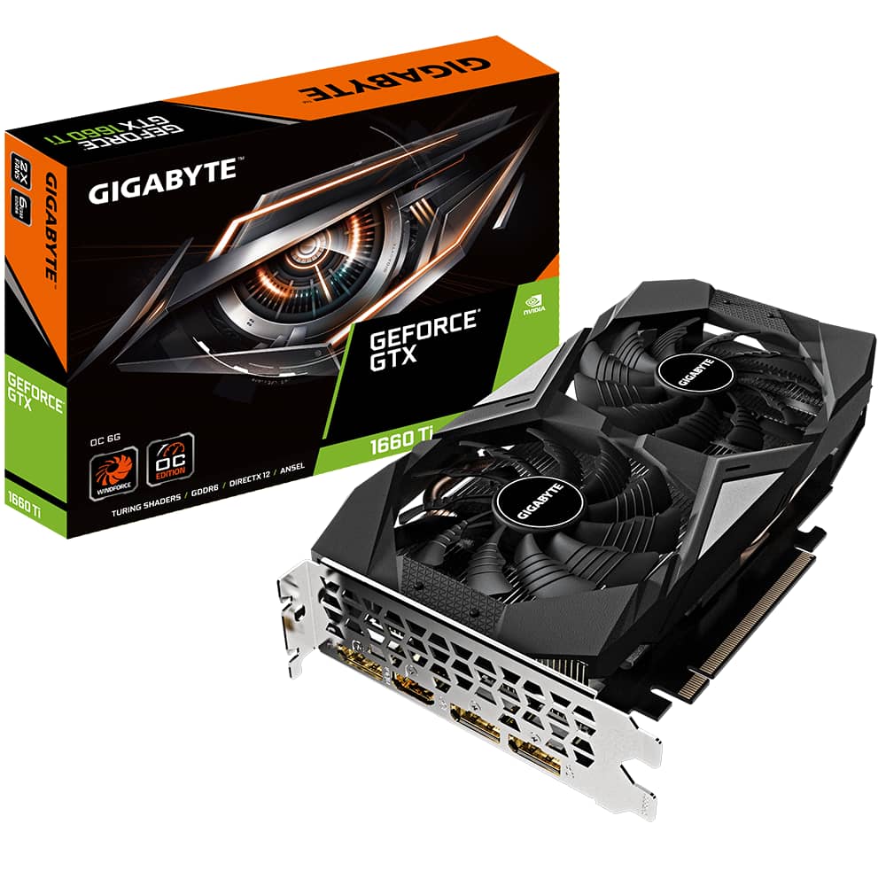 Gigabyte Vga Gtx 1660ti 6gb Ddr6 Ti Oc 6g Gv-n166toc-6gd
