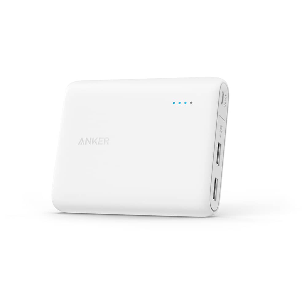 أنكير شاحن متنقل أبيض أنكير شاحن متنقل أبيض