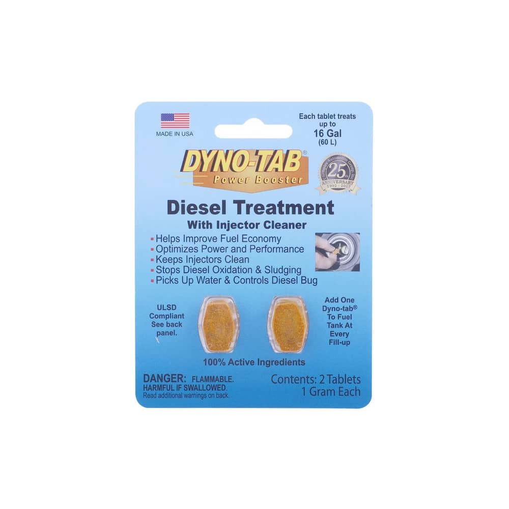 Dyno Tab Diesel Treatment With Injectors Cleaner Tablets 2pcs
