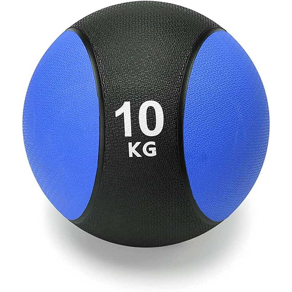 ULTIMAX Rubber Bounce Med Ball Medicine Balls, Ab Exercises, Home Gym Fitness Workout Equipment for Strength Training, Throwing, Weight Lifting Fat Loss Building Muscle -Multi Color(10Kg)